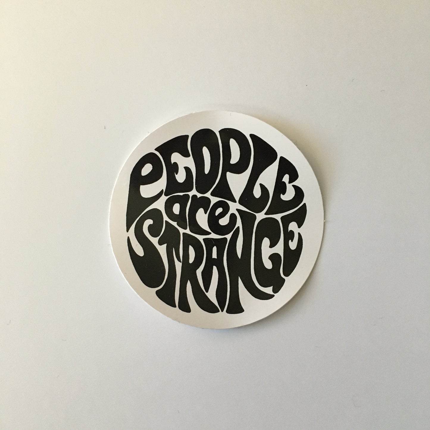 People Are Strange sticker