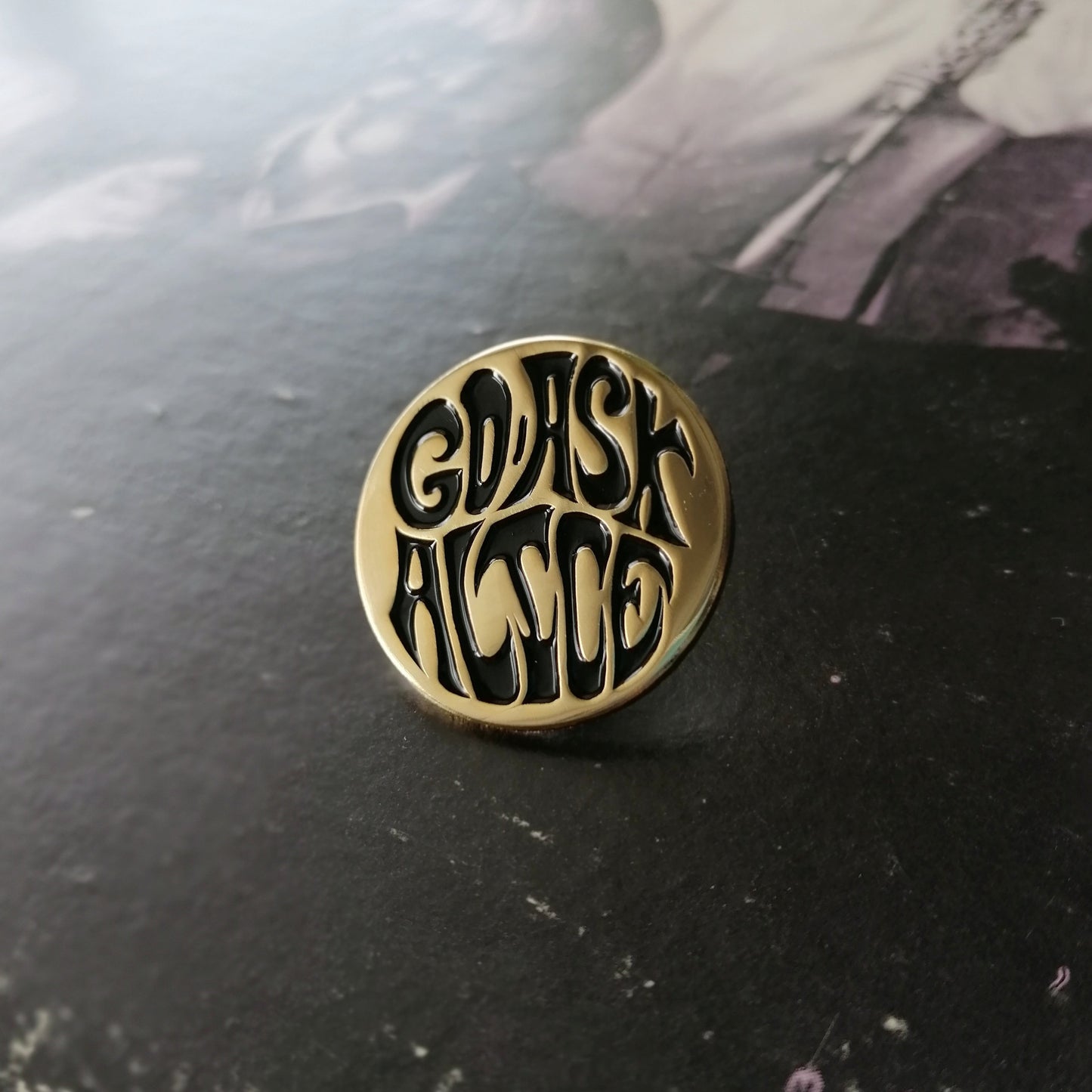 Go Ask Alice pin