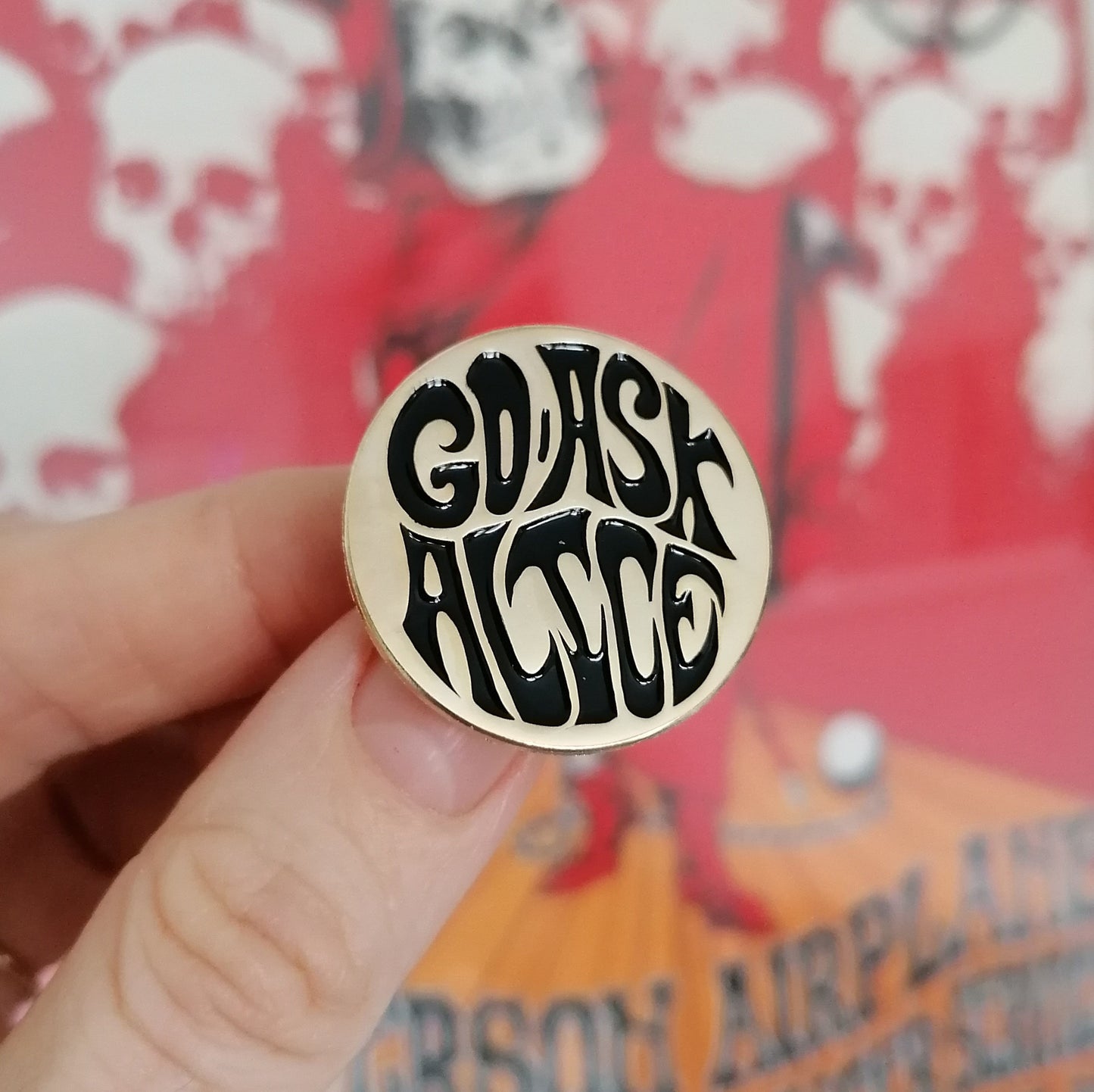 Go Ask Alice pin